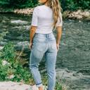 Size 3 Kancan Cuffed Straight Leg 