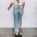 Size 1 Kancan High-Rise Slim Wide-Leg Denim