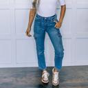 Size 0 Kancan Straight Leg Cargo Jeans