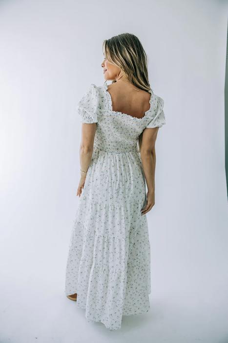 Dorothy Smocked Midi Dress 