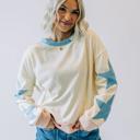 Blue Medium Bentley Star Sweatshirt