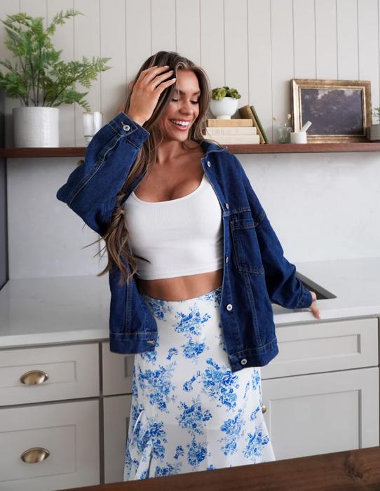 Teagan Oversized Denim Jacket