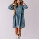 Large Carter Denim Dress