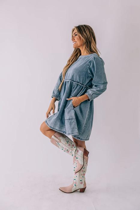 Carter Denim Dress