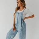 Light Wash Denim 2X Nora 90's Denim Overalls