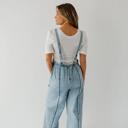Light Wash Denim 2X Nora 90's Denim Overalls