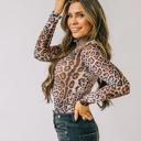 Large Journi Leopard Mesh Bodysuit