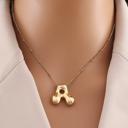  Balloon Bubble Initial Necklace