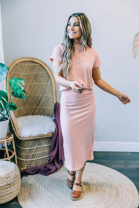 Salem Rib-Knit Set