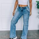  Kancan Denim Cargo Pants