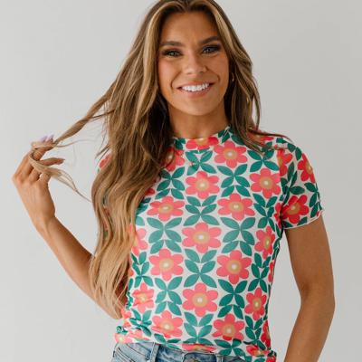 Brooke Retro Floral Top