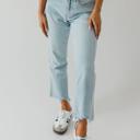  Kancan Striped Straight Jeans