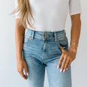  Kancan High-Rise Slim Straight Jeans