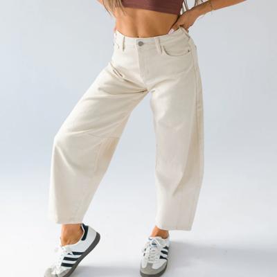 Kancan Tan Barrel Denim