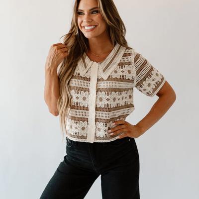 Faye Flower Sweater