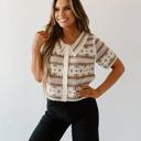  Faye Flower Sweater