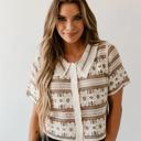  Faye Flower Sweater