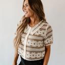  Faye Flower Sweater