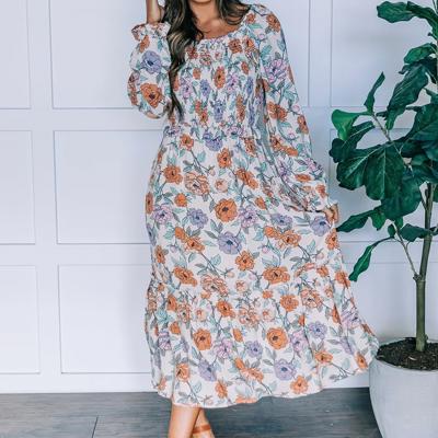 Mariah Floral Midi Dress