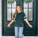  Kennedy Varsity Stripe Tee