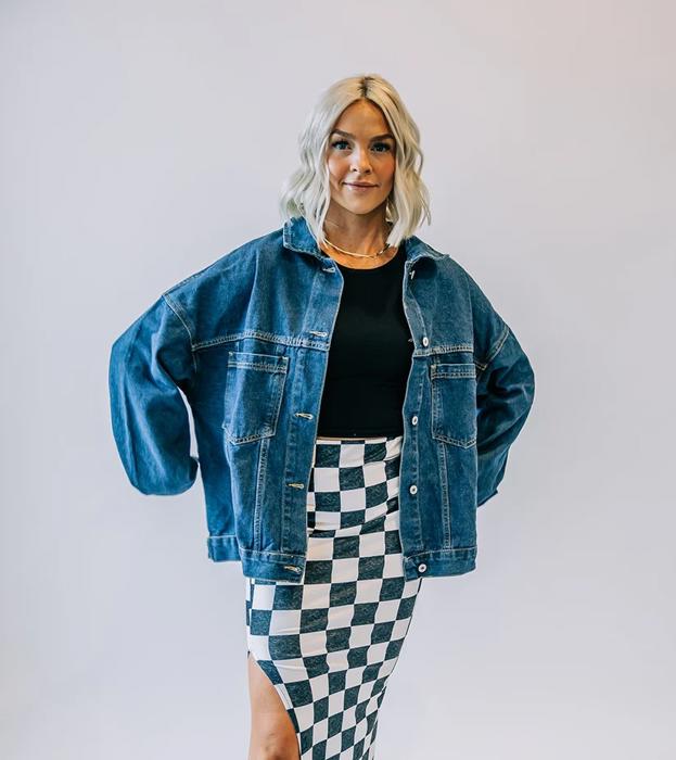 Teagan Oversized Denim Jacket