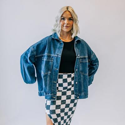 Teagan Oversized Denim Jacket