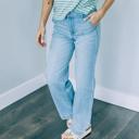  Kancan Wide-Leg Light Wash Denim