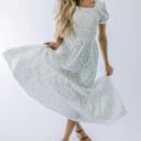 Dorothy Smocked Midi Dress 