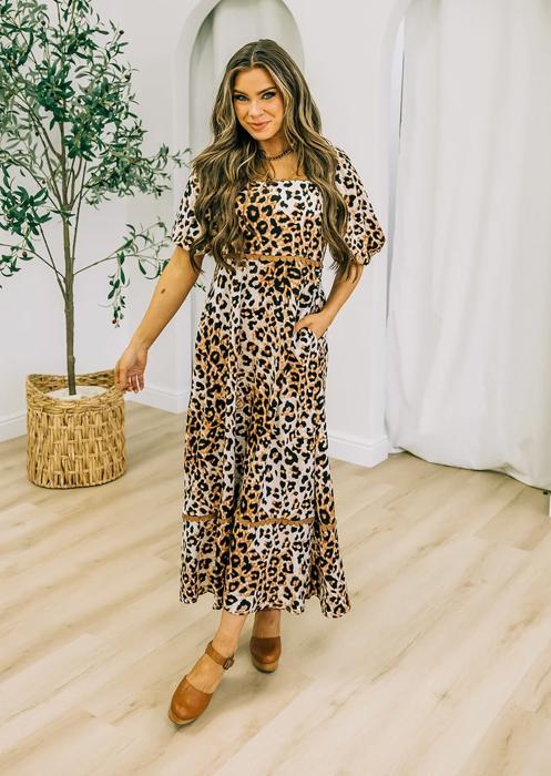Ruby Leopard Dress