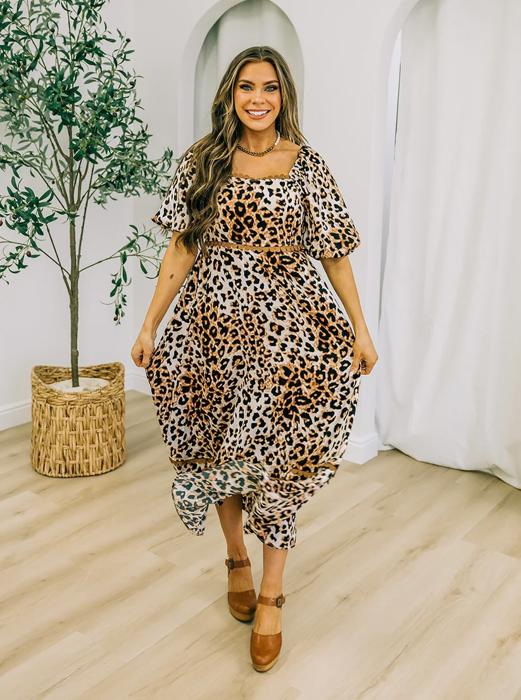 Ruby Leopard Dress