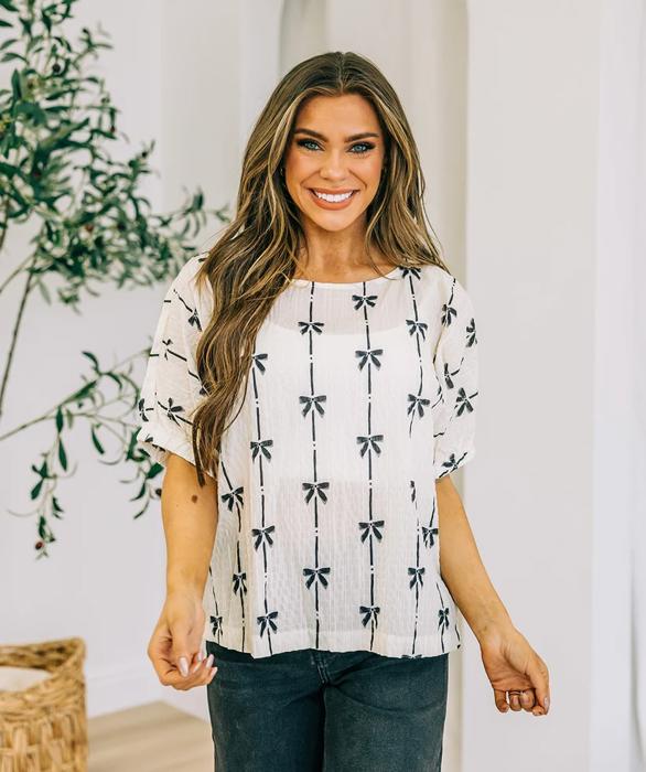Liane Bow Top