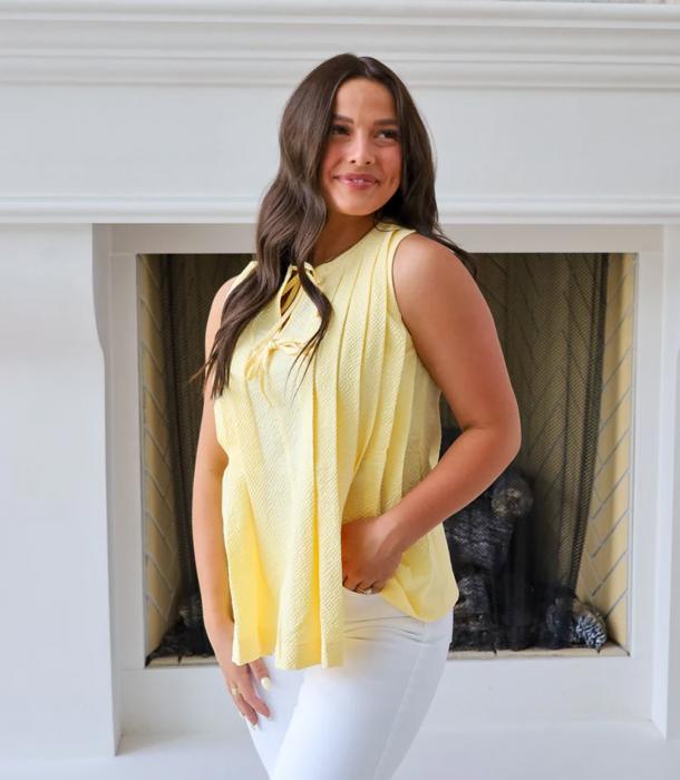 Joss Pleated Tank