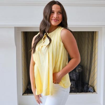 Joss Pleated Tank