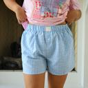  Fallon Gingham Shorts 