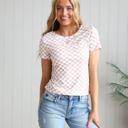  Mya Checkered Tee