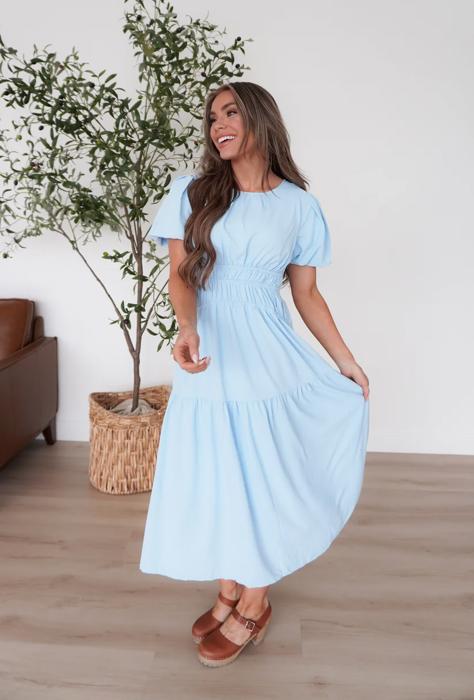 Naomi Puff Sleeve Dress