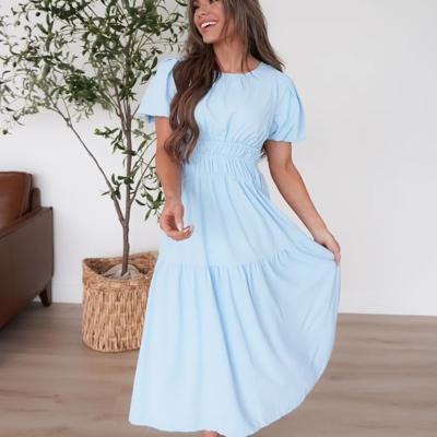 Naomi Puff Sleeve Dress