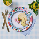  Vera Bradley + Coterie  Sea Air Floral Small Plates (10 per pack)