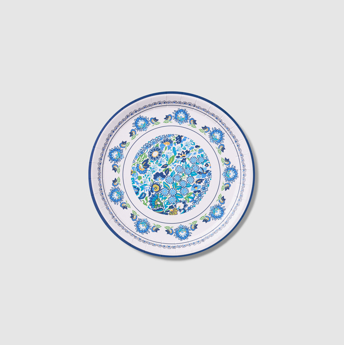 Vera Bradley + Coterie Dreamer Paisley Small Plates (10 per pack)
