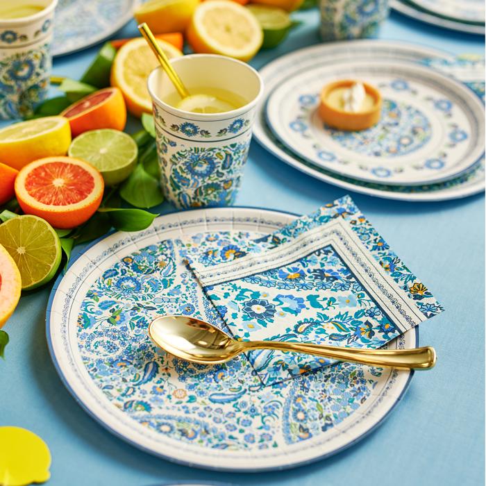 Vera Bradley + Coterie Dreamer Paisley Tableware Set