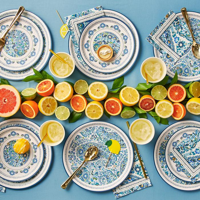 Vera Bradley + Coterie Dreamer Paisley Cocktail Napkins (25 per pack)