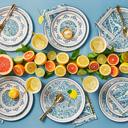  Vera Bradley + Coterie Dreamer Paisley Cocktail Napkins (25 per pack)