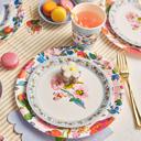  Vera Bradley + Coterie  Sea Air Floral Small Plates (10 per pack)