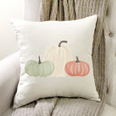  Pumpkin Trio Pillow Cover 18x18 inch