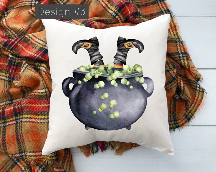 Witches Cauldron 18x18 Pillow cover