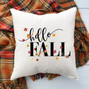  Hello Fall Pillow Cover 18x18 inch