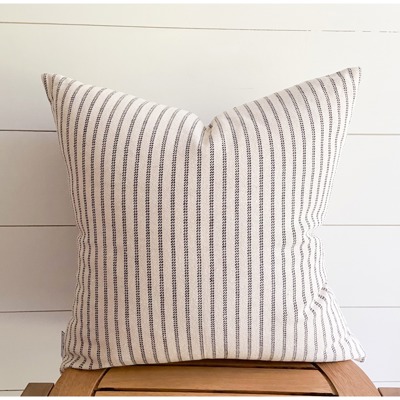 The Amelia woven pillow cover 18x18 inch- High End Textured Fabric