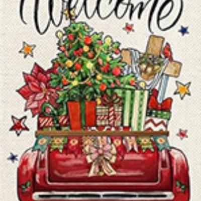 Garden Flags Truck Series (Christmas)