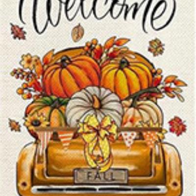 Garden Flags Truck Series (Fall)