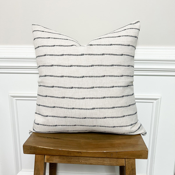 The Fletcher Woven Pillow Cover 20x20 inch- High End Textured Fabric